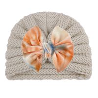 Baby Girl's Sweet Colorful Bow Knot Baby Hat sku image 15