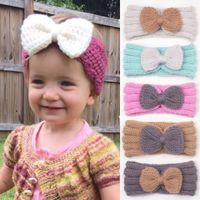 Fashion Solid Color Bow Knot Cloth Pleated Hair Band main image 1