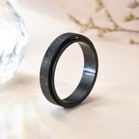 Fashion Waves Titanium Steel Rings Plating Stainless Steel Rings main image 4