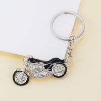 Style Cool Moto Alliage Placage Incruster Strass Porte-clés sku image 2