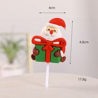 Christmas Santa Claus Soft Rubber Party Cake Decorating Supplies sku image 7