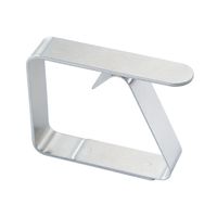 Simple Style Solid Color Stainless Steel Table Cloth Clip 1 Piece main image 2