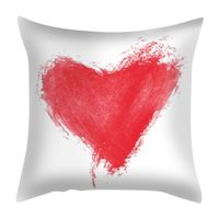 Fashion Heart Shape Fibre Peach Skin Pillow Cases sku image 11