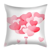 Moda Forma De Corazón Fibra De Piel De Melocotón Fundas De Almohada sku image 4