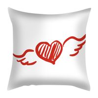 Fashion Heart Shape Fibre Peach Skin Pillow Cases sku image 12