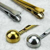 Fashion Solid Color Stainless Steel Coffee Spoon main image 1