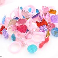 Cartoon Style Cartoon Resin Handmade Kid's Rings 1 Piece main image 1