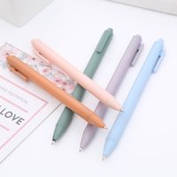 Macaron Morandi Retro Color Press Gel Pen Stationery Office Supplies 1 Piece main image 2