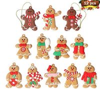 Weihnachten Süß Lebkuchen Pvc Gruppe Hängende Ornamente sku image 3
