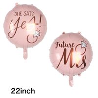 Valentine's Day Letter Aluminum Film Wedding Party Balloons sku image 7