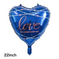 Valentine's Day Letter Aluminum Film Wedding Party Balloons sku image 5
