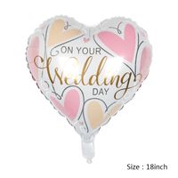 Valentine's Day Letter Aluminum Film Wedding Party Balloons sku image 1
