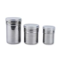 Simple Style Solid Color Stainless Steel Seasoning Jar main image 3