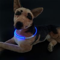 Casual Rubber Children's Day Solid Color Luminous Pet Collar 1 Piece main image 3