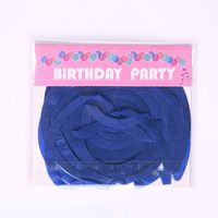 Birthday Solid Color Paper Birthday Colored Ribbons sku image 8