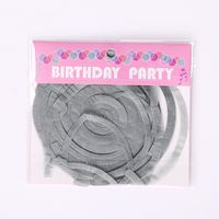 Birthday Solid Color Paper Birthday Colored Ribbons sku image 16