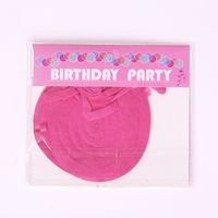 Birthday Solid Color Paper Birthday Colored Ribbons sku image 1