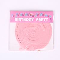 Birthday Solid Color Paper Birthday Colored Ribbons sku image 3