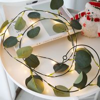 Valentine's Day Fashion Leaves Cloth Outdoor String Lights main image 4
