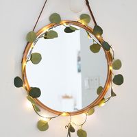 Valentine's Day Fashion Leaves Cloth Outdoor String Lights main image 3
