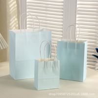 Simple Style Solid Color Paper Daily Gift Bags 1 Piece sku image 20