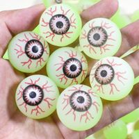 30mm Verde Luminoso Ojo Mágico Bola Elástica Fluorescente Juguetes Halloween main image 5