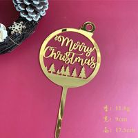 Christmas Letter Arylic Party Decorative Props 1 Piece sku image 1