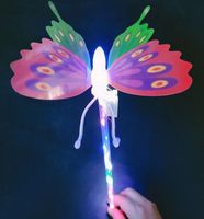 Handheld Butterfly Luminous Glow Stick Toy Light-emitting Sword Toy sku image 4