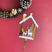 Christmas Letter Arylic Party Decorative Props 1 Piece main image 2