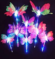 Handheld Butterfly Luminous Glow Stick Toy Light-emitting Sword Toy main image 1