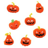 Cartoon Style Pumpkin Pvc Epoxy Kid's Rings 1 Piece main image 1