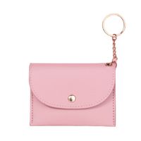 Women's Geometric Solid Color Pu Leather Buckle Coin Purses main image 5