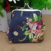 Mujeres Flor Lienzo Cerrar Carteras main image 2