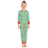 Christmas Fashion Stripe Polyester Underwear & Sleepwear main image 5