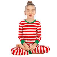 Christmas Fashion Stripe Polyester Underwear & Sleepwear main image 3