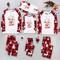 Casual Christmas Tree Polyester Pants Sets Casual Pants Blouse Family Matching Outfits main image 3