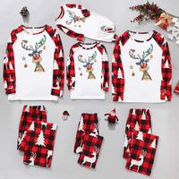 Lässig Weihnachtsbaum Polyester Hosen-sets Freizeithosen Bluse Familie Passenden Outfits main image 4