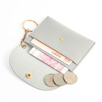 Women's Solid Color Pu Leather Buckle Coin Purses main image 3