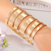 Simple Style Geometric Alloy Plating Hollow Out Women's Bangle 1 Piece main image 5