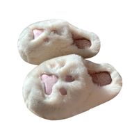 Women's Fashion Cat's Paw Round Toe Cotton Slippers main image 3