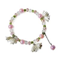 Süss Blume Legierung Perlen Frau Armbänder 1 Stück main image 3