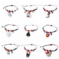 Fashion Santa Claus Snowman Alloy Women's Bracelets 1 Piece main image 5
