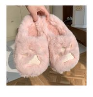 Women's Fashion Cat's Paw Round Toe Cotton Slippers main image 6