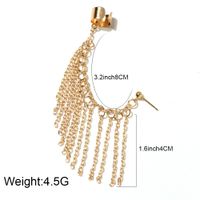 Sweet Tassel Alloy Plating Women's Ear Clips 1 Piece main image 2