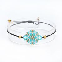 Miyuki Rice Beads Hand-woven Demon Eye Bracelet Personality Ethnic Style Jewelry sku image 7