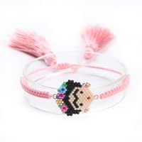 Miyuki Rice Beads Hand-woven Demon Eye Bracelet Personality Ethnic Style Jewelry sku image 23