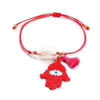 Cuentas De Arroz Miyuki Pulsera De Ojo De Demonio Tejida A Mano Joyería De Estilo Étnico Con Personalidad sku image 25