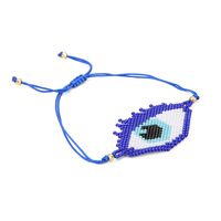 Miyuki Rice Beads Hand-woven Demon Eye Bracelet Personality Ethnic Style Jewelry sku image 36