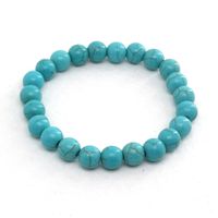 Vintage Style Geometric Natural Stone Bracelets Beaded 1 Piece sku image 5