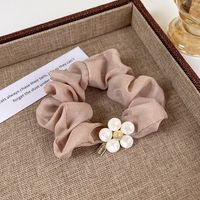 Fashion Flower Cloth Plating Hair Tie sku image 1